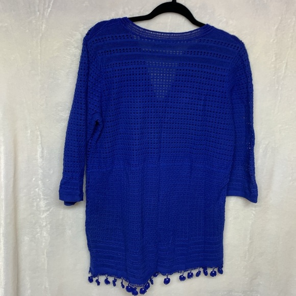 Nic+Zoe Blue Top Women’s Small - Picture 9 of 10